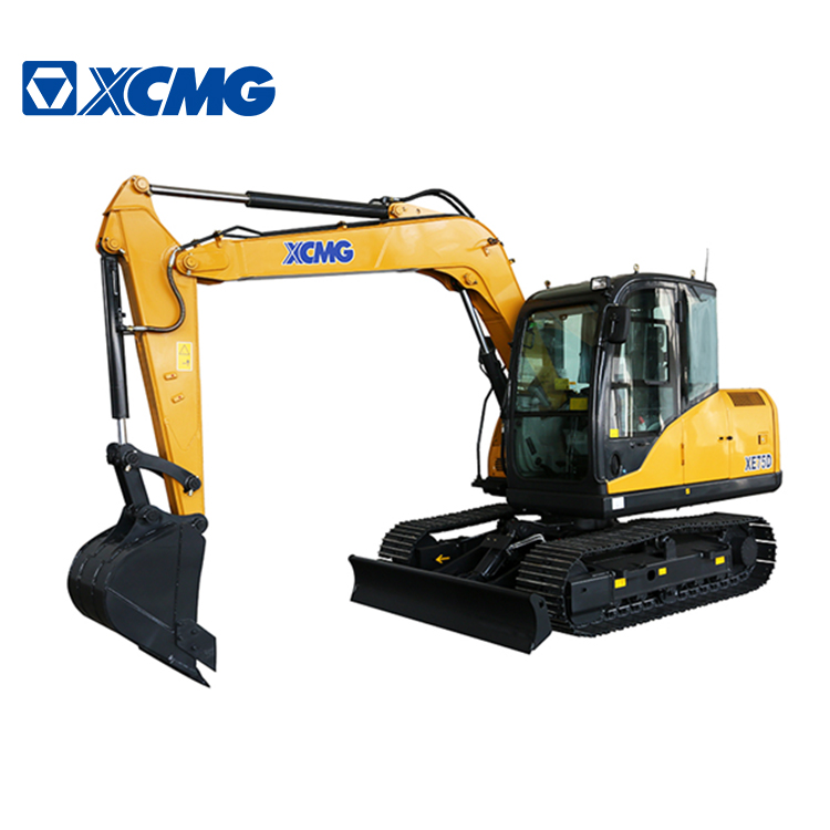 XCMG official XE135B 13 ton crawler excavator hydraulic excavator small Digging machine price for sale